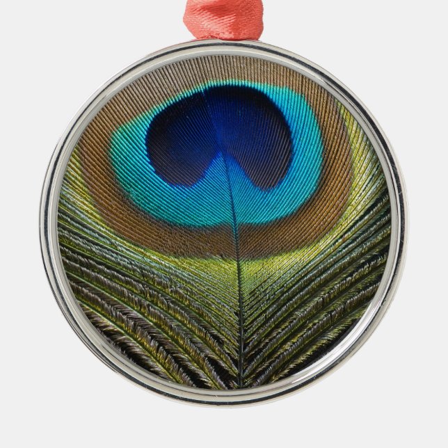 Dramatisk boskapsuppfödning julgransprydnad metall (Framsidan)