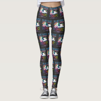 Dramatisk Enhörning Leggings