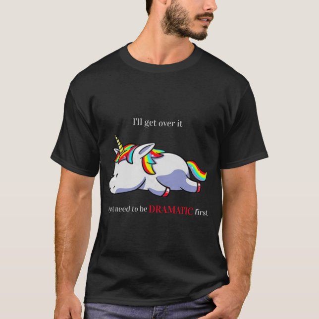 Dramatisk enighet t shirt (Framsida)