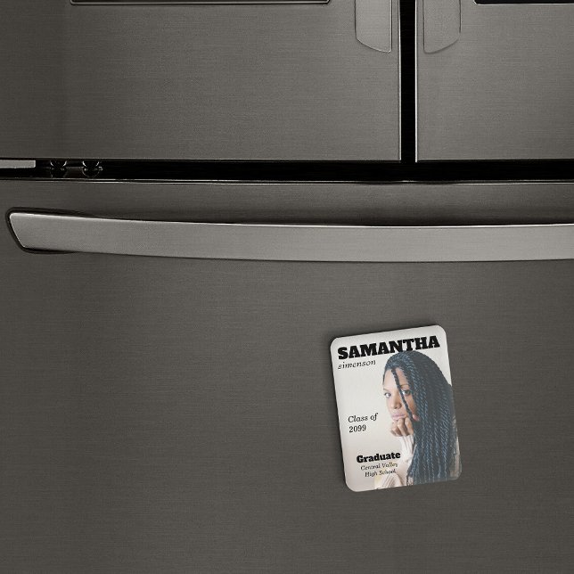 Dramatisk examensstil i magasinformat magnet (Skapare uppladdad)