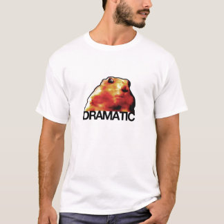 dramatisk hamster/jordekorre-/präriehund tee shirt