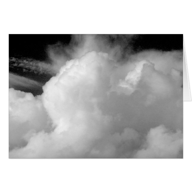 Dramatisk Himlar Hälsningskort (Framsidan Horizontal)