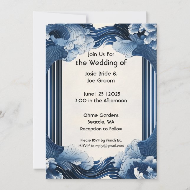 Dramatisk inbjudan till vinkara havs (Framsida)