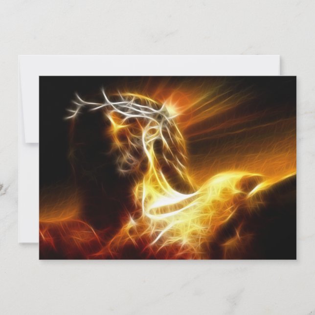 Dramatisk Jesus Crucifixion (Framsida)