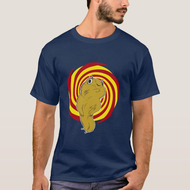 Dramatisk jordekorre t-shirt (Framsida)