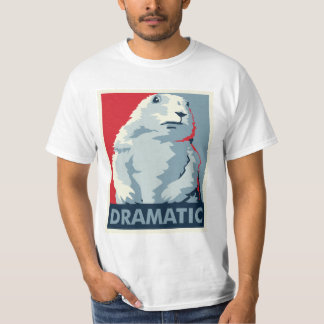Dramatisk jordekorre t-shirt