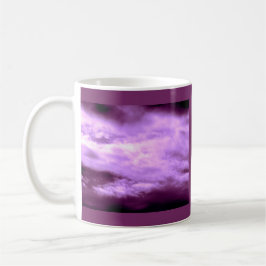 Dramatisk Lila Himlar Kaffemugg