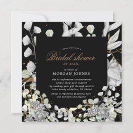 dramatisk Möhippa för blommigt silver per post