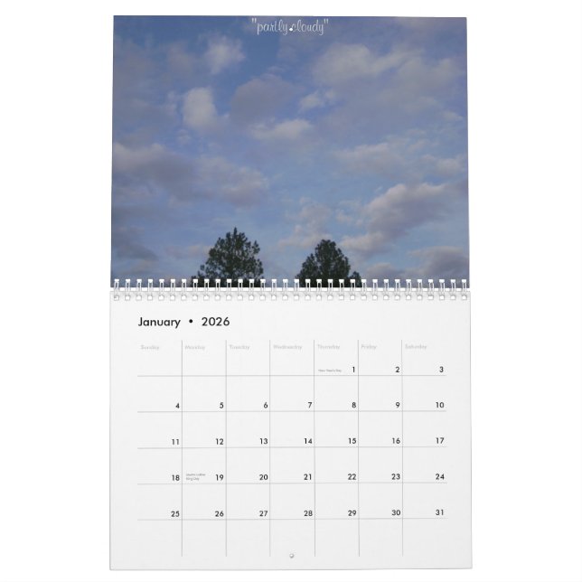 Dramatisk naturkalender 2009 kalender (Jan 2026)