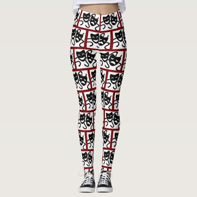 Dramatisk påverkan leggings (Framsida)