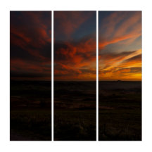 Dramatisk soluppgång