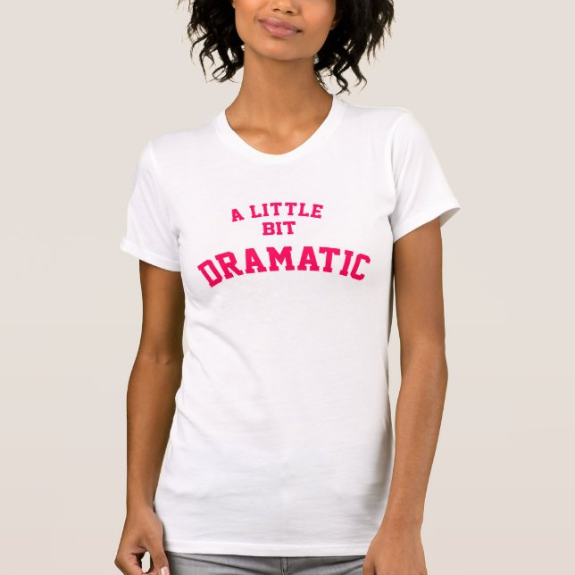 dramatisk t shirt (Framsida)
