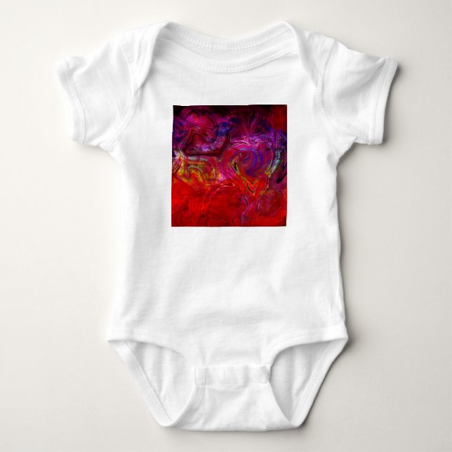 Dramatisk utsträckning t shirt (Framsida)