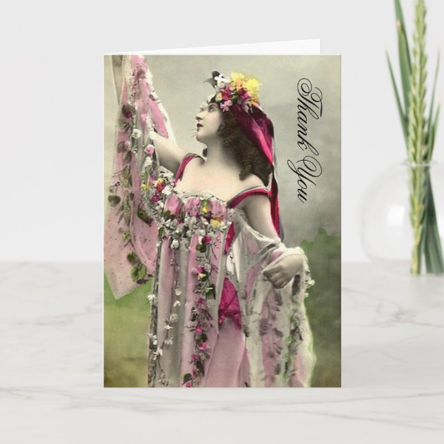 Dramatiskt i Flowers-Tacken Tack Kort (Framsida)