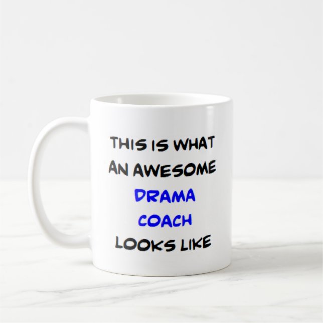 dramatubuss, fantastisk kaffemugg (Vänster)