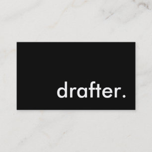 dränerare. visitkort