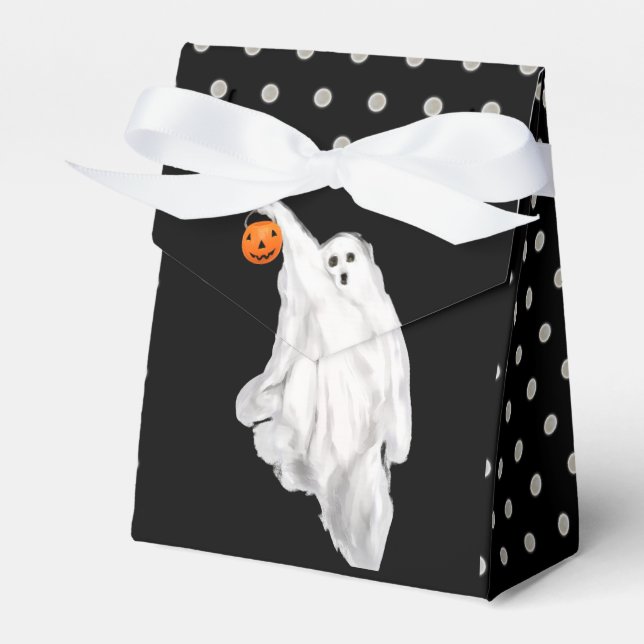 Drank Funny Vuxen Halloween Ghost Presentaskar (Framsidan Sidan)