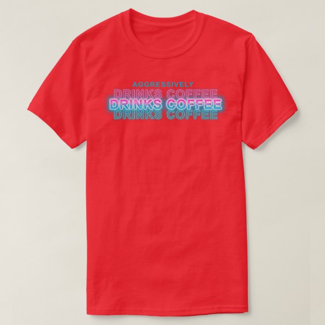 Dränkkaffe 1 t shirt (Design framsida)