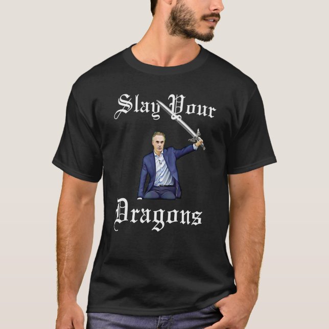 Dräpa din drakeJordanien Peterson T Shirt (Framsida)