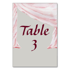 Drapad scarf bordsnummer