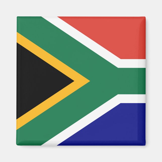 Drapeau Afrique du Sud Magnet (Framsidan)