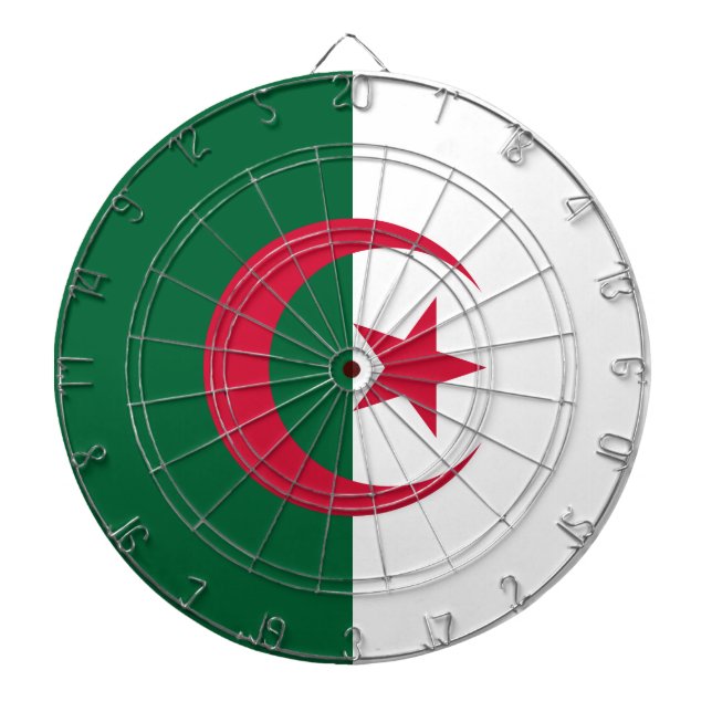 Drapeau Algérie Darttavla (Framsidan)