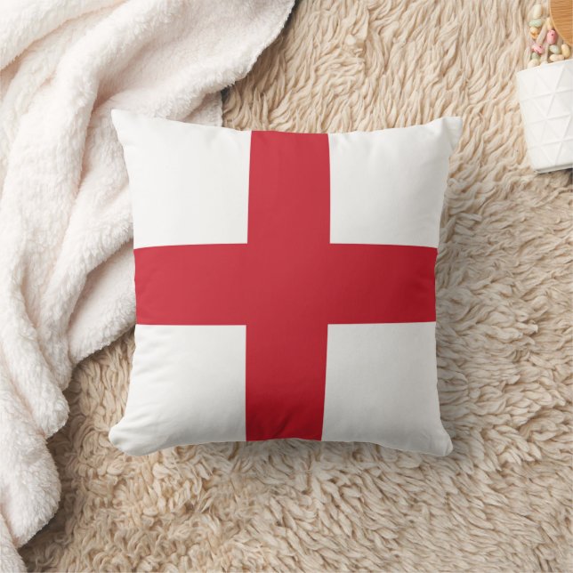 Drapeau Angleterre Kudde (Filt)