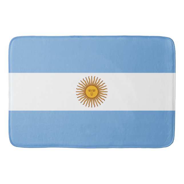 Drapeau Argentine Badrumsmatta (Framsidan)