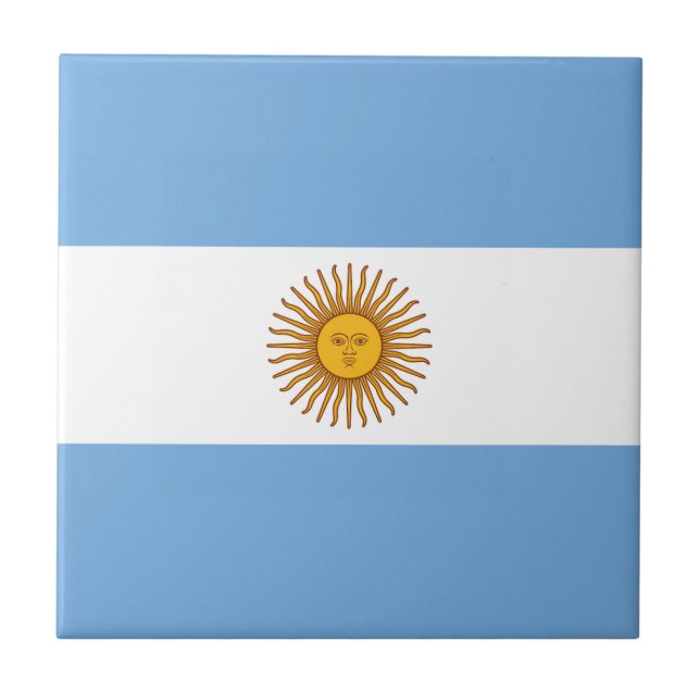 Drapeau Argentine Kakelplatta (Framsidan)