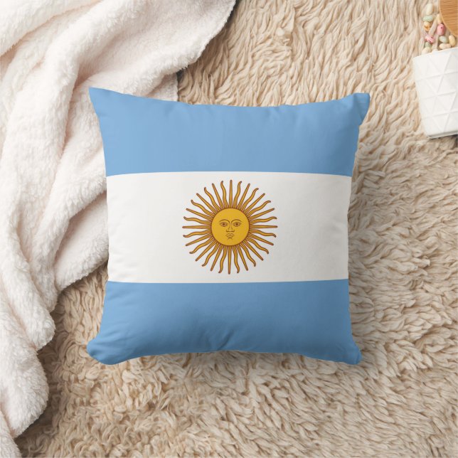 Drapeau Argentine Kudde (Filt)
