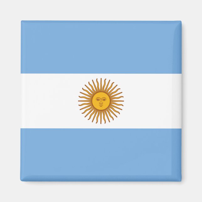 Drapeau Argentine Magnet (Framsidan)