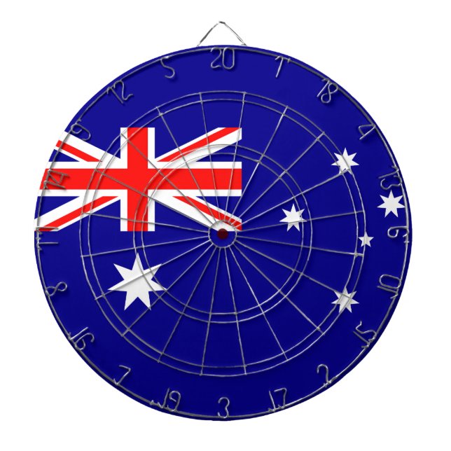 Drapeau Australie Darttavla (Framsidan)