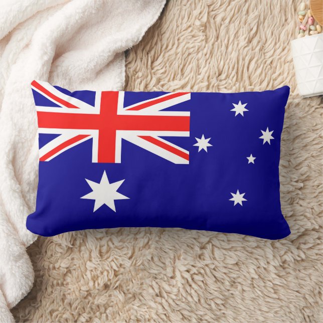 Drapeau Australie Lumbarkudde (Filt)