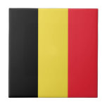 Drapeau Belgique Tricolore Kakelplatta<br><div class="desc">Drapeau de la Belgique tricolore:  "L'union fait la force" ("Eendracht maakt macht" en néerlandais et "Einigkeit macht stark" en allemand).</div>
