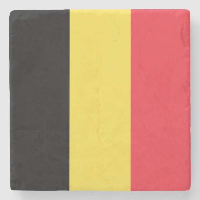 Drapeau Belgique Tricolore Stenunderlägg (Framsidan)