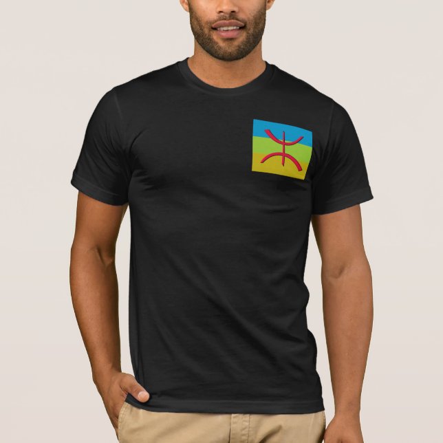 Drapeau berbere t-shirt (Framsida)
