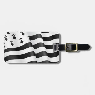 Drapeau breton (den Breton flagga) Bagagebricka