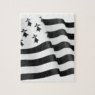 Drapeau breton (den Breton flagga) Pussel