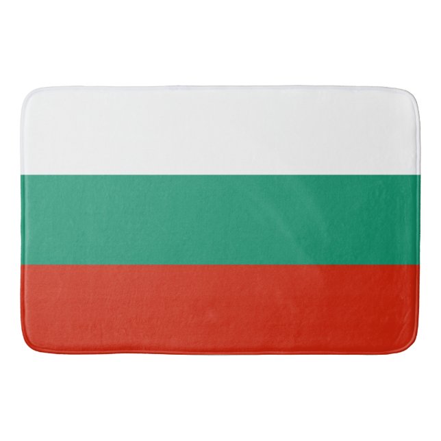 Drapeau Bulgarie tricolore Badrumsmatta (Framsidan)