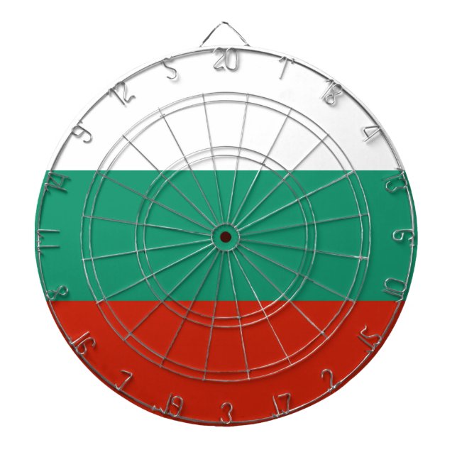 Drapeau Bulgarie tricolore Darttavla (Framsidan)