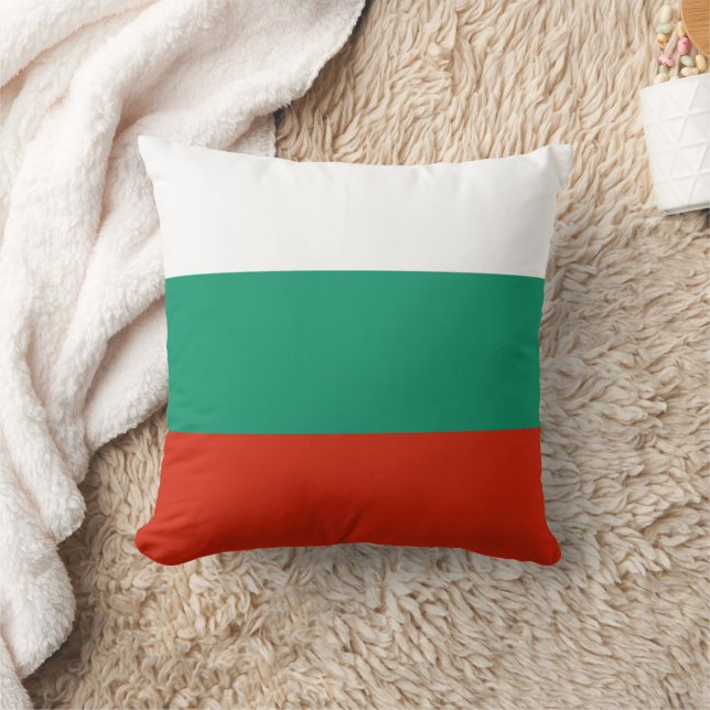 Drapeau Bulgarie tricolore Kudde (Filt)