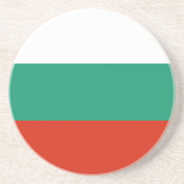 Drapeau Bulgarie tricolore Underlägg (Framsidan)
