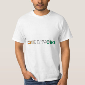 Drapeau Côte d'Ivoire T Shirt