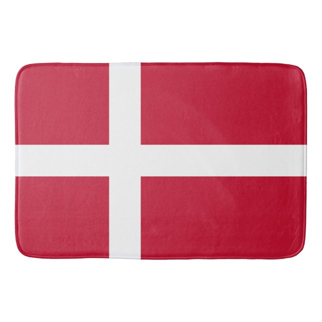 Drapeau Danemark  Badrumsmatta (Framsidan)