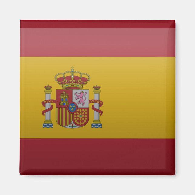 Drapeau de l'Espagne Magnet (Framsidan)