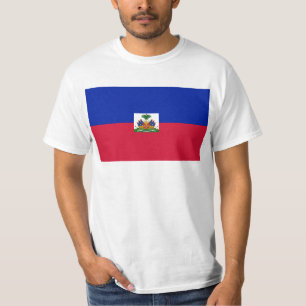Drapeau d'Haïti - flagga av Haiti T Shirt