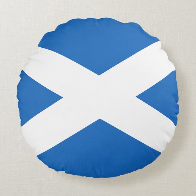 Drapeau Écosse  Rund Kudde (Framsidan)