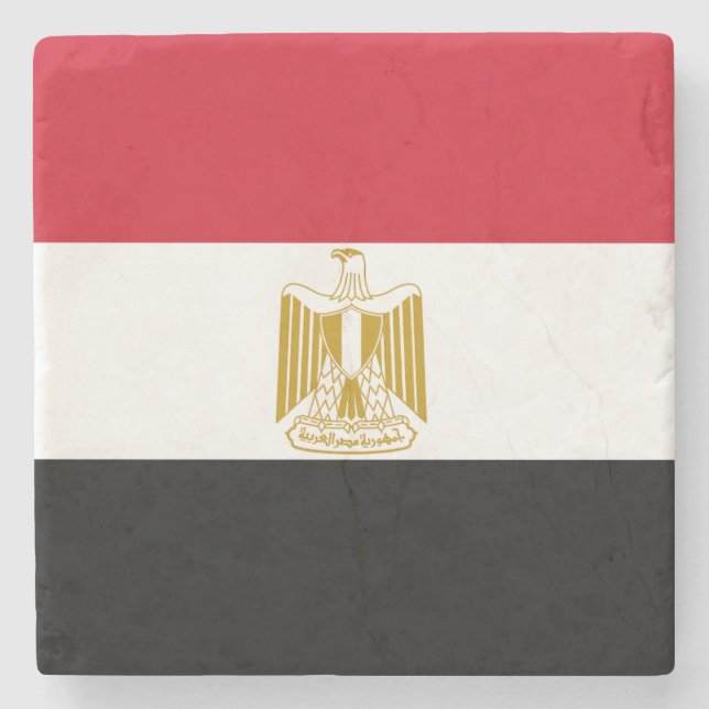 Drapeau Égypte Stenunderlägg (Framsidan)