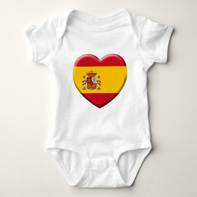 Drapeau Espagne T Shirt (Framsida)