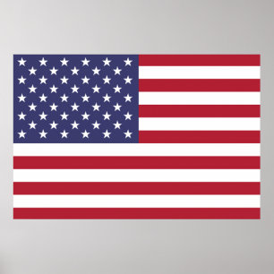 Drapeau États-Unis Poster